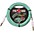 Pig Hog Instrument Cable 20 ft. Daphne Blue Pig Hog Instrument Cable 20 ft. Seafoam Green