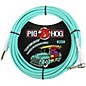 Pig Hog Right Angle Instrument Cable 20 ft. Seafoam Green thumbnail
