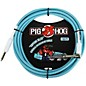 Pig Hog Right Angle Instrument Cable 10 ft. Daphne Blue thumbnail