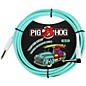 Pig Hog Right Angle Instrument Cable 10 ft. Seafoam Green thumbnail