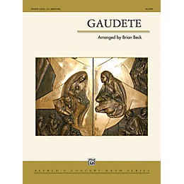 Alfred Gaudete Concert Band Grade 3.5 (Medium)