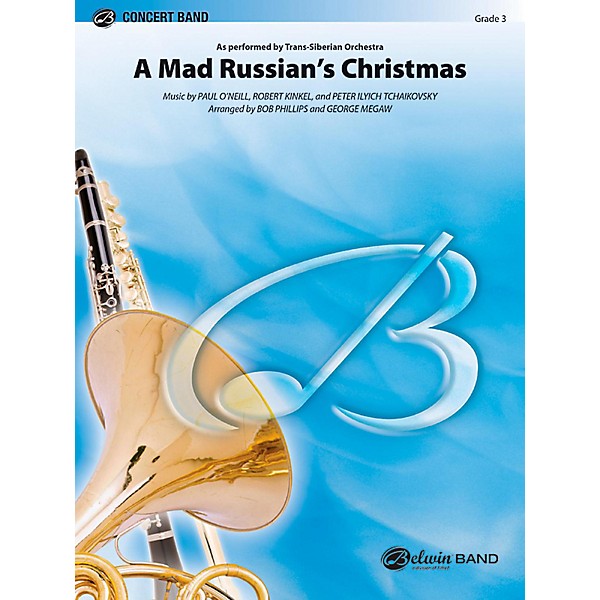 Alfred A Mad Russian's Christmas Concert Band Grade 3 (Medium Easy)