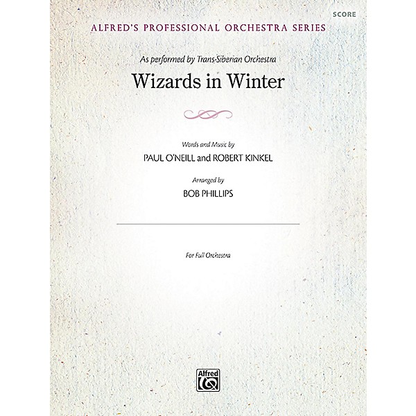 Alfred Wizards in Winter Full Orchestra Grade Professional