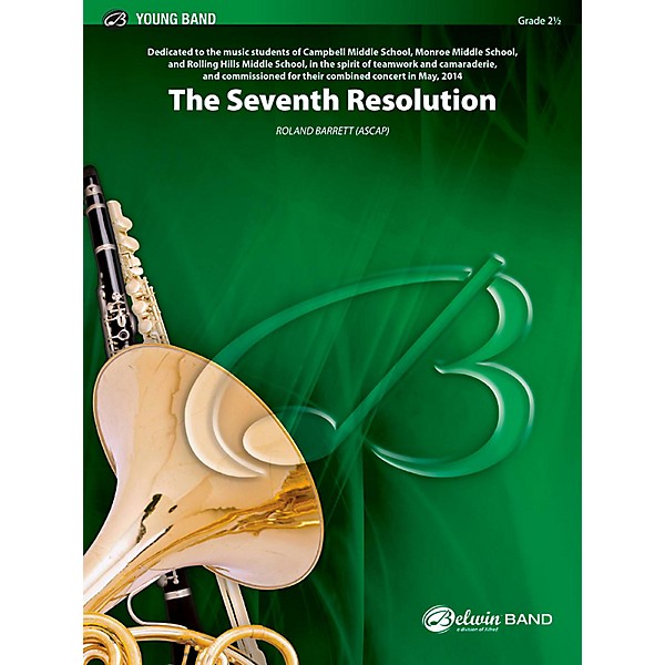 BELWIN The Seventh Resolution Concert Band Grade 2.5 (Easy to Medium Easy)
