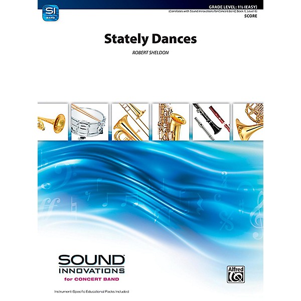 Alfred Stately Dances Concert Band Grade 1.5 (Easy)