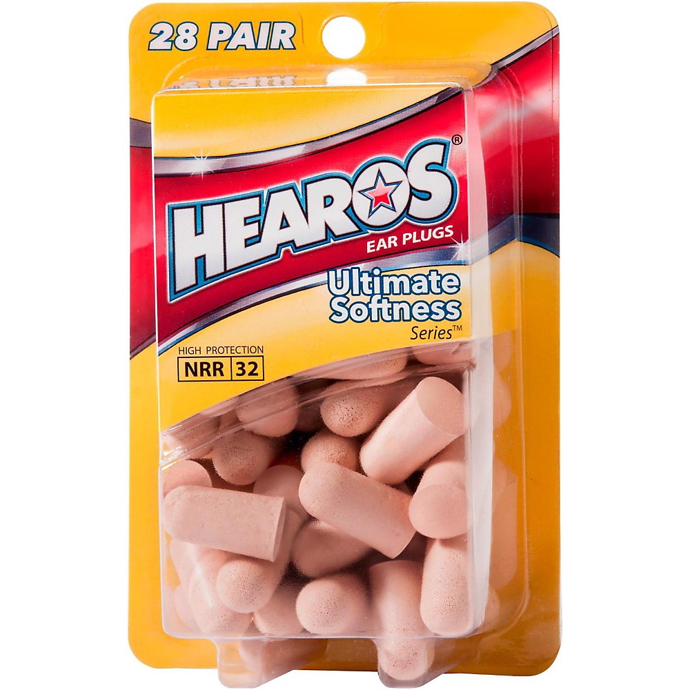 Soft series. Hearos Ear Plugs, 14 pairs. Ear pair.