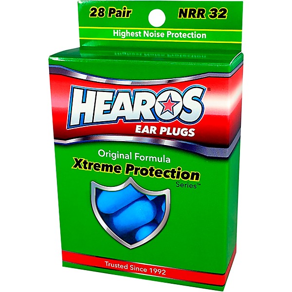 Hearos Xtreme Protection Series Ear Plugs 28 Pair