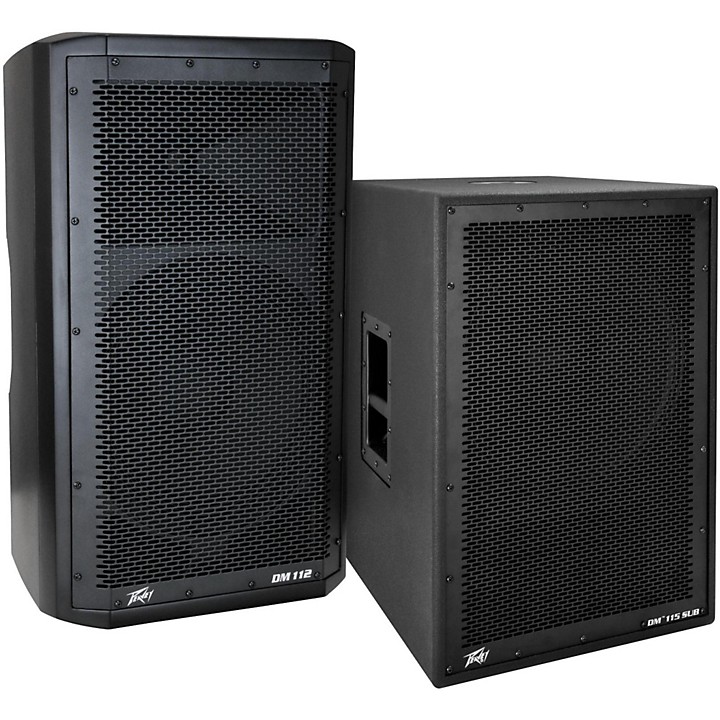 peavey dark matter dm 112 powered speaker