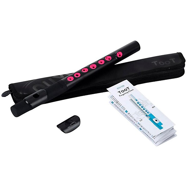 Nuvo TooT Student Flute Black/Pink