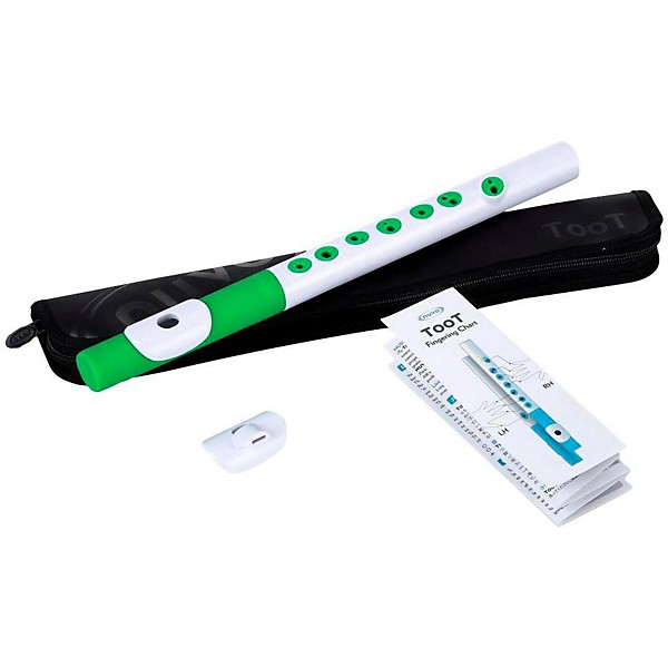 Nuvo TooT Student Flute White/Green
