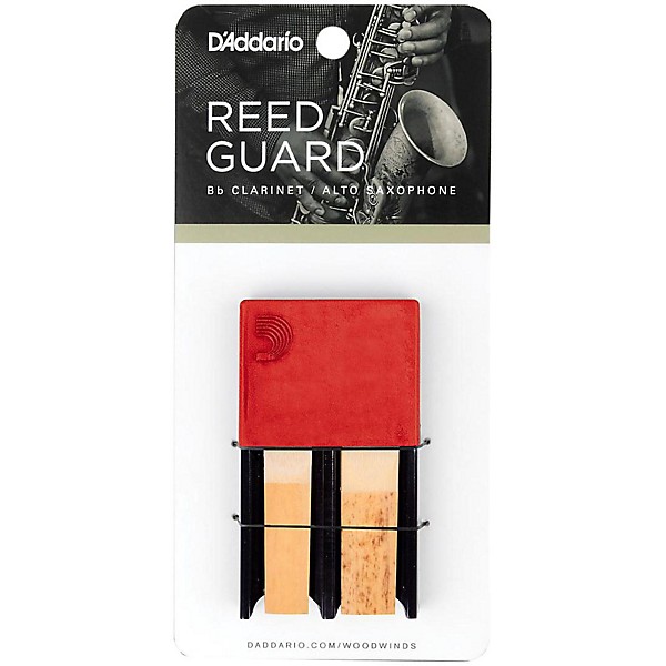 D'Addario Woodwinds Reed Guard Red