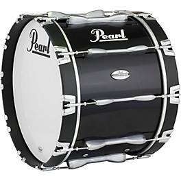 Pearl 32 x 14 in. Championship Maple Marching Bass ... Pearl 32 x 14 in. Championship Maple Marching Bass Drum Midnight Black