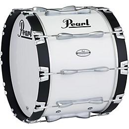 Pearl 28 x 14 in. Championship Maple Marching Bass Drum Pure White