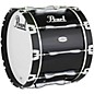 Pearl 24 x 14 in. Championship Maple Marching Bass Drum Midnight Black thumbnail