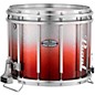 Pearl Championship Maple Varsity FFX Marching Snare Drum Fade Bottom Finish 13 x 11 in. Red Silver #967