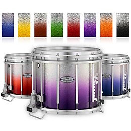 Pearl Championship Maple Varsity FFX Marching Snare Drum Fade Bottom Finish 14 x 12 in. Orange Silver #979