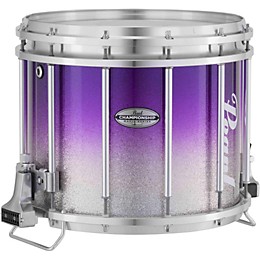 Pearl Championship Maple Varsity FFX Marching Snare Drum Fade Top Finish 13 x 11 in. Purple Silver #977