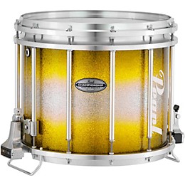 Pearl Championship Maple Varsity FFX Marching Snare Drum Burst Finish 13 x 11 in. Yellow Silver #963