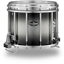 Pearl Championship Maple Varsity FFX Marching Snare Drum Burst Finish 14 x 12 in. Black Silver Burst #983