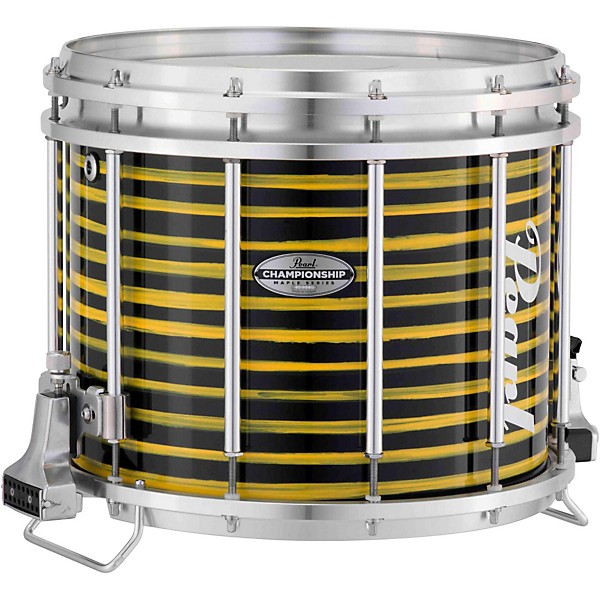 Pearl Championship Maple Varsity FFX Marching Snare Drum Spiral Finish 13 x 11 in. Yellow #991