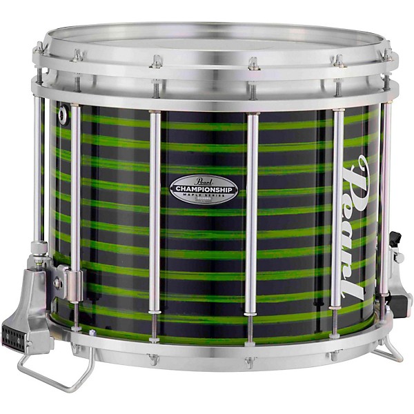 Pearl Championship Maple Varsity FFX Marching Snare Drum Spiral Finish 13 x 11 in. Green #993