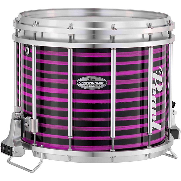 Pearl Championship Maple Varsity FFX Marching Snare Drum Spiral Finish 14 x 12 in. Purple #995