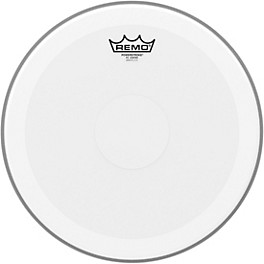 Remo Powerstroke 4 Coated Batter Drum Head With Clear Dot... Remo Powerstroke 4 Coated Batter Drum Head With Clear Dot 14 in.