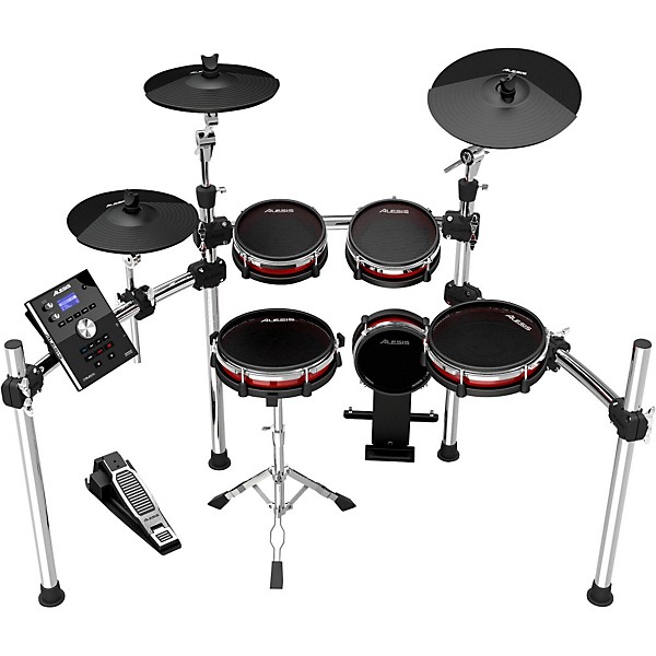 Open Box Alesis Crimson Electronic 5-Piece Drum Kit with Mesh Heads Level 1