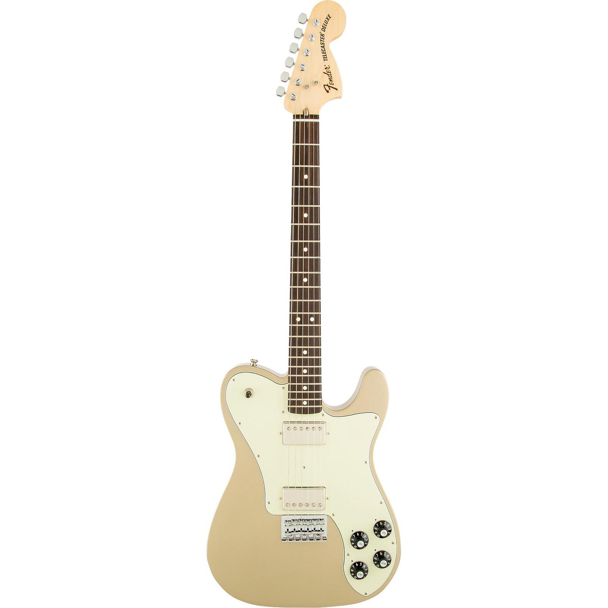 Fender Chris Shiflett Telecaster Deluxe Shoreline Gold | Guitar Center