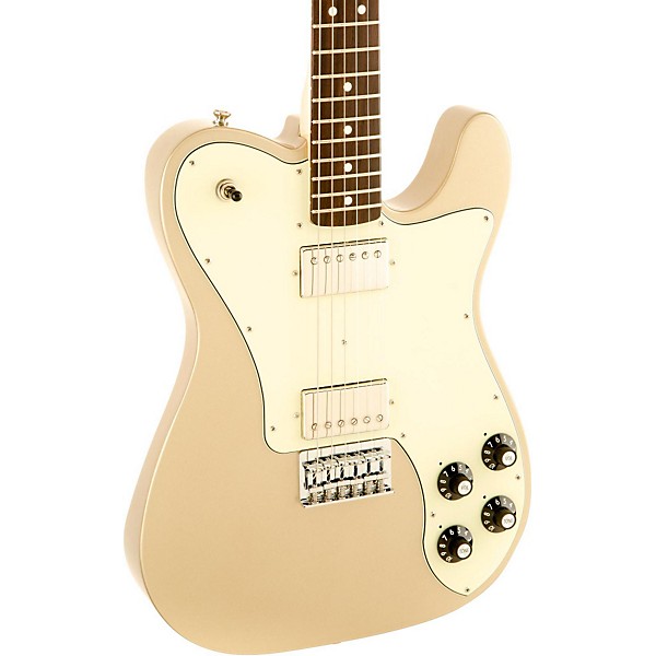Fender Chris Shiflett Telecaster Deluxe Shoreline Gold