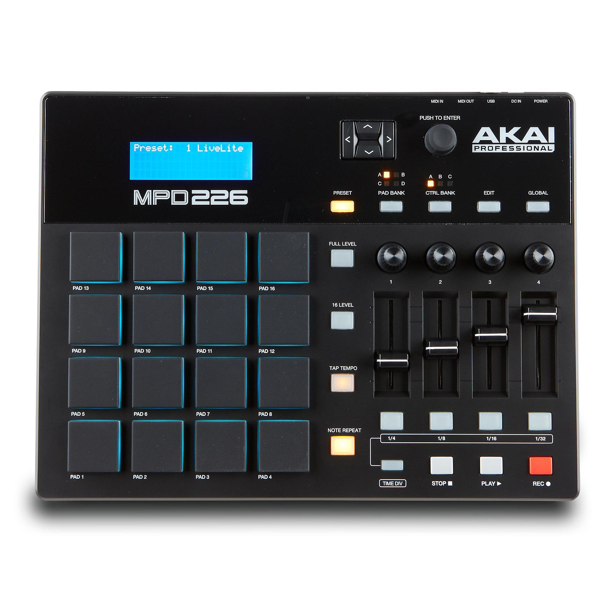 売上価格★AKAI Professional MPD226 / USB - MIDIパッドコントローラー ★新品送料込 MIDIキーボード、コントローラー