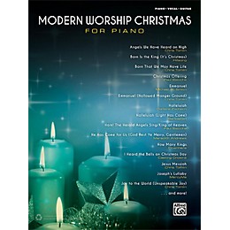 Alfred Modern Worship Christmas for Piano Songbook P/V/G Edition