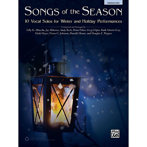 Alfred Songs of the Season Medium High Acc. CD