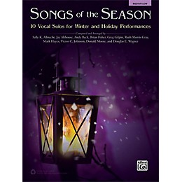 Alfred Songs of the Season Medium Low Acc. CD