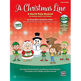 Alfred A Christmas Line CD Kit Book & Enhanced CD