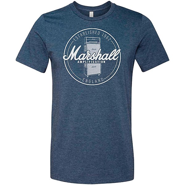Marshall Heather Soft Style Ring Spun Cotton T-Shirt Established Navy Medium