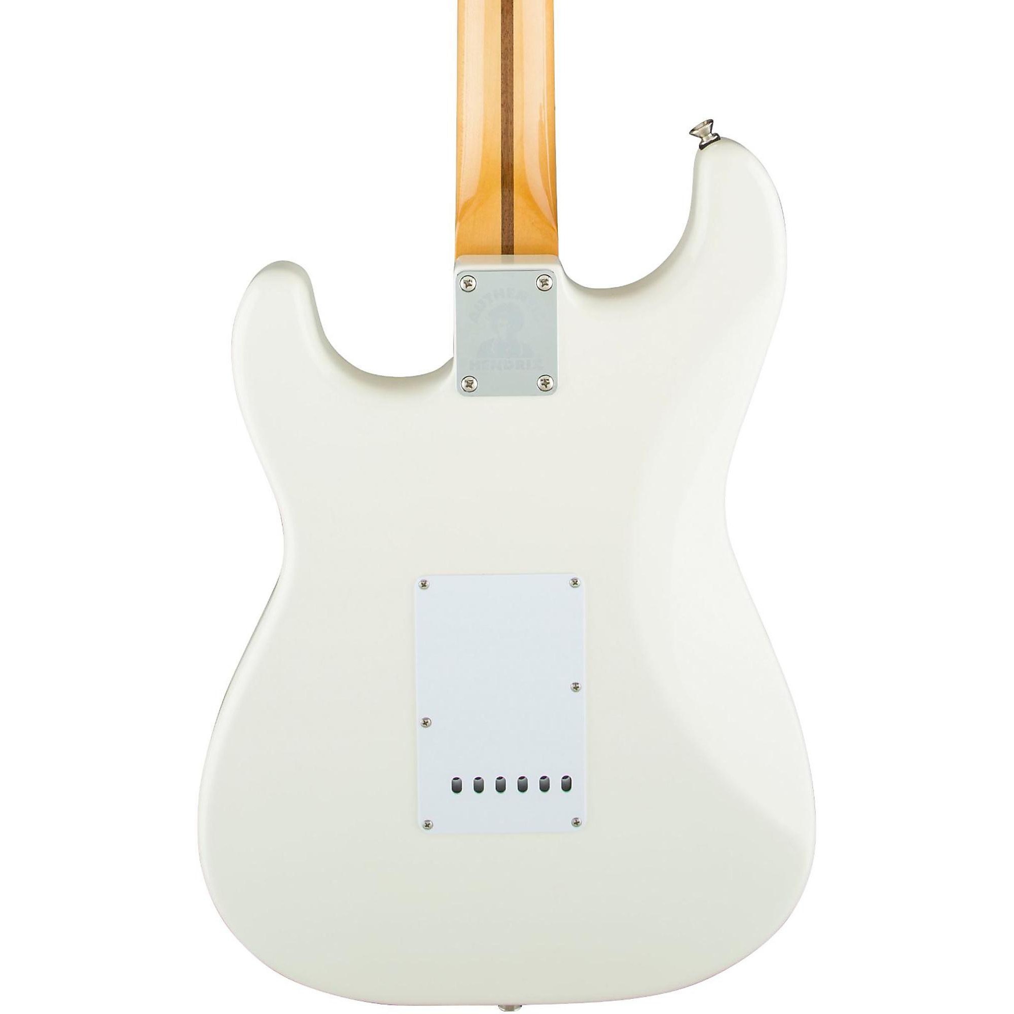 Fender Jimi Hendrix Stratocaster Olympic White Maple