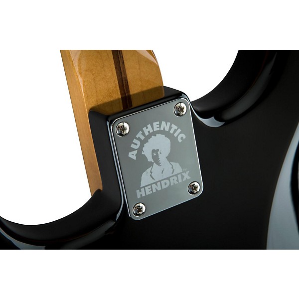 Fender Jimi Hendrix Stratocaster Black Maple Fingerboard