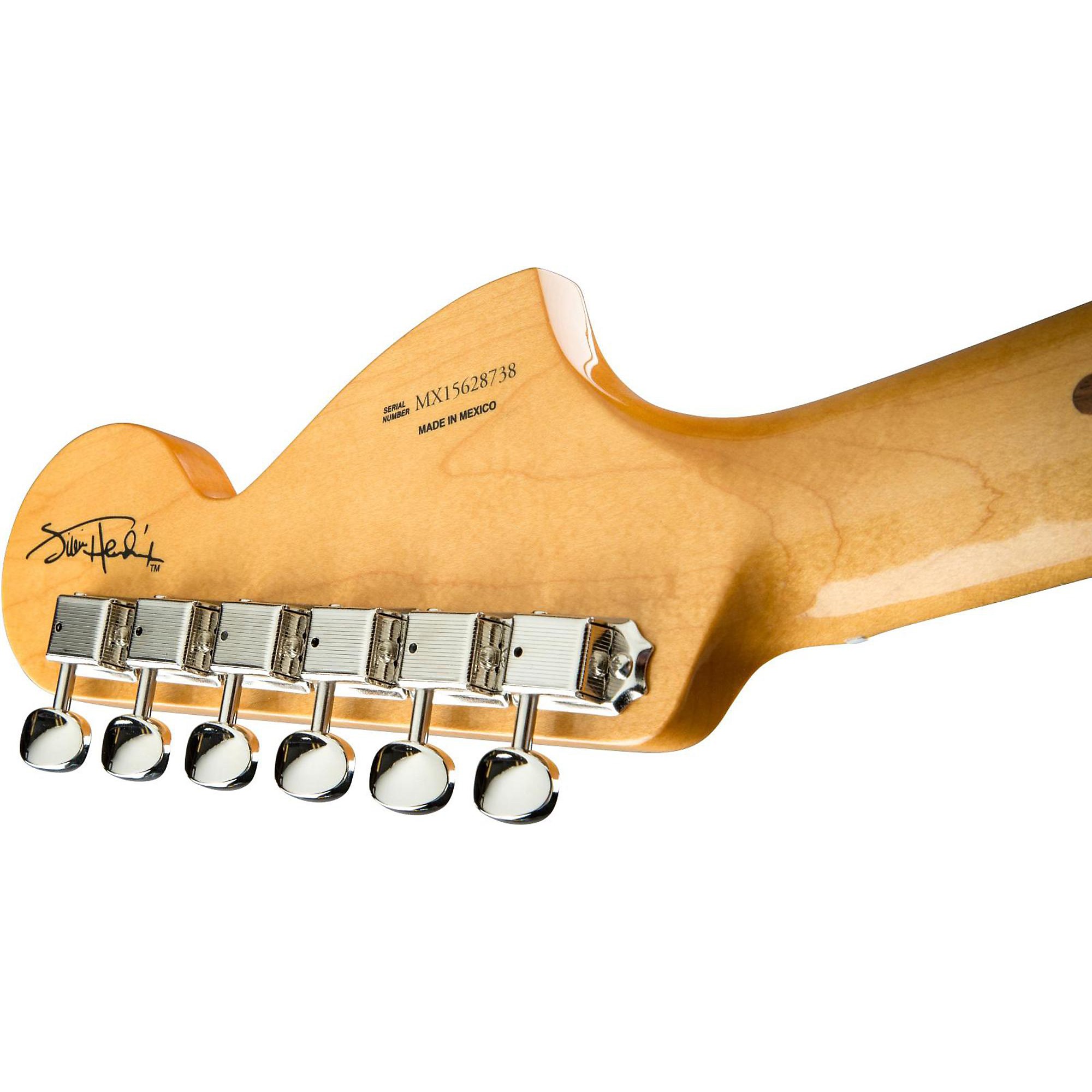 ノーブランドStratocaster ブラックジミヘン Fender Jimi Hendrix Stratocaster Black Maple Fingerboard