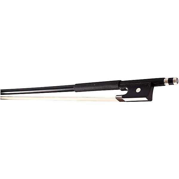 Glasser Violin Bow Fiberglass Half-Lined Frog Leatherette Grip 1/16 Size