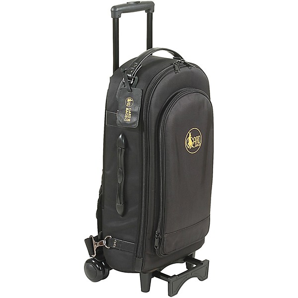 Gard Compact Triple Trumpet Wheelie Synthetic with Leather Trim