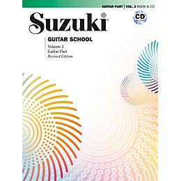 Suzuki Suzuki Guitar School Guitar Part & CD, Volume 2 Book & CD Revised