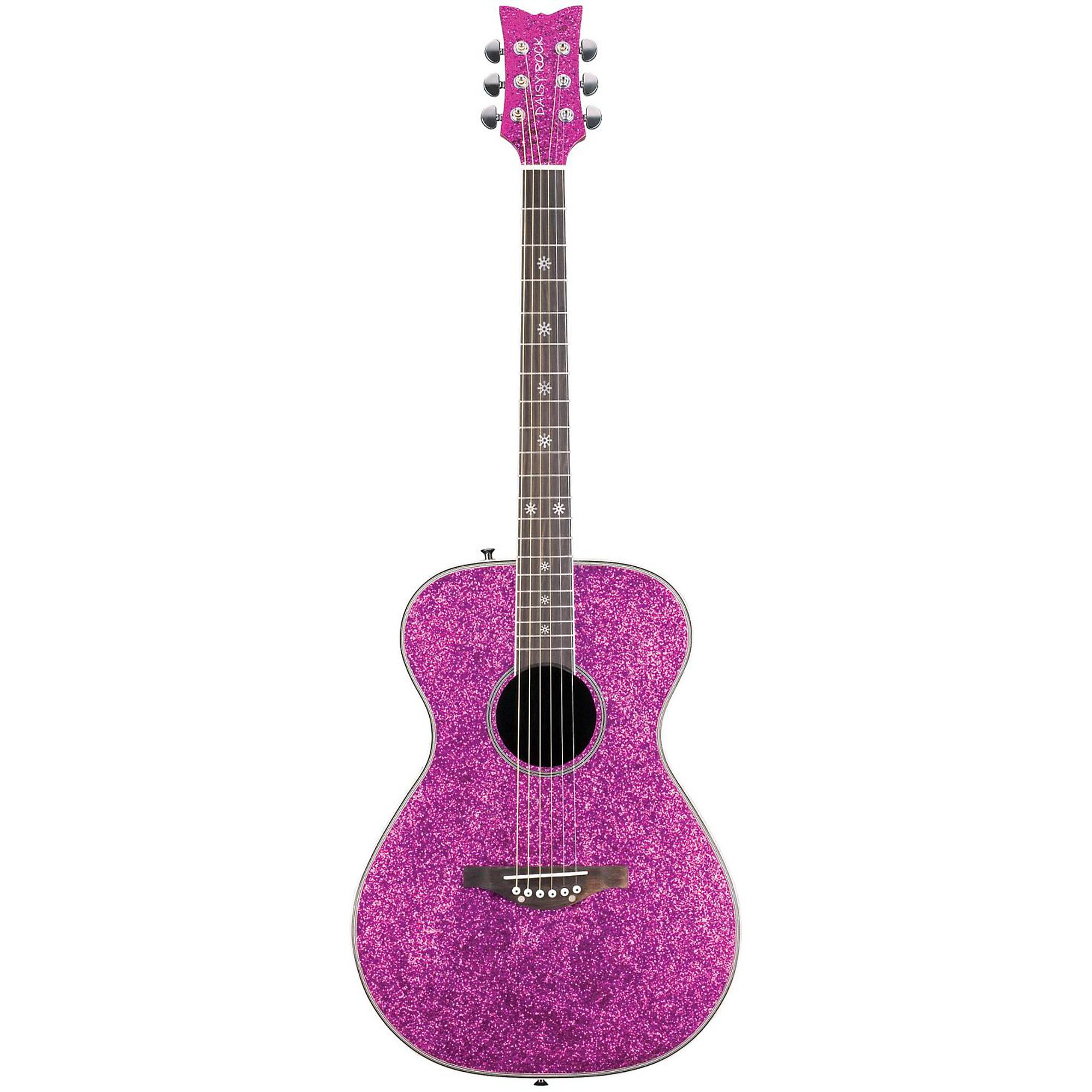 Daisy Rock Siren Pink Sparkle Electric Guitar - Evolution Music