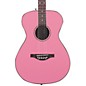 Daisy Rock Pixie Cupid Spruce Top Left-Handed Acoustic Guitar Powder Pink thumbnail