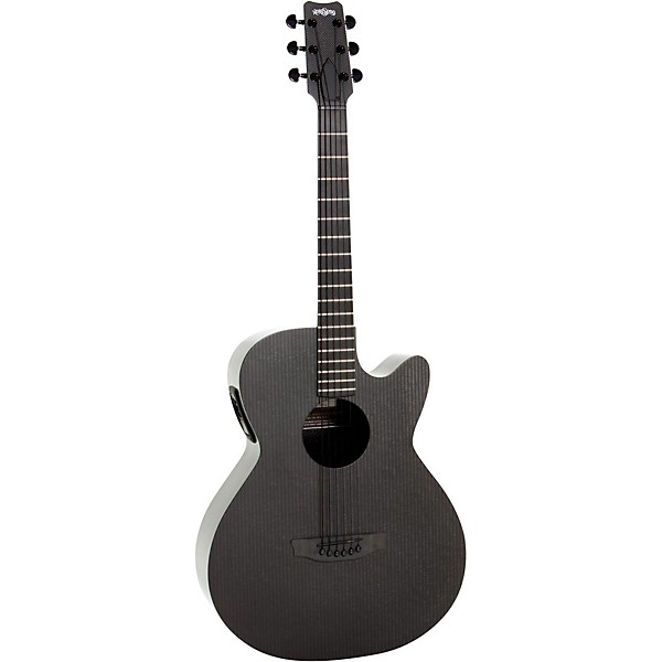 RainSong Smokey Hybrid with Stagepro Anthem Dark Satin