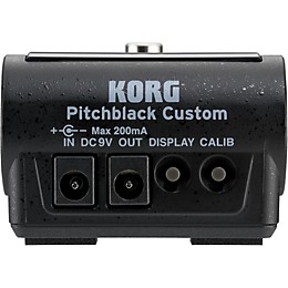 Open Box KORG Pitchblack Custom Pedal Tuner Level 1