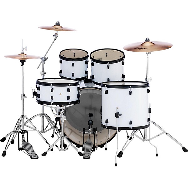 Open Box Pearl Sound Check 5-Piece Shell Pack Level 1 Pure White