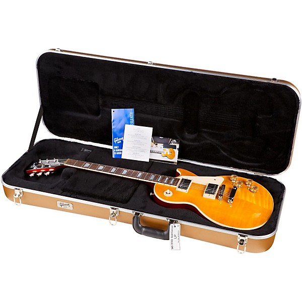 Gibson 2015 Les Paul Standard SR Trans Amber Cherry Candy