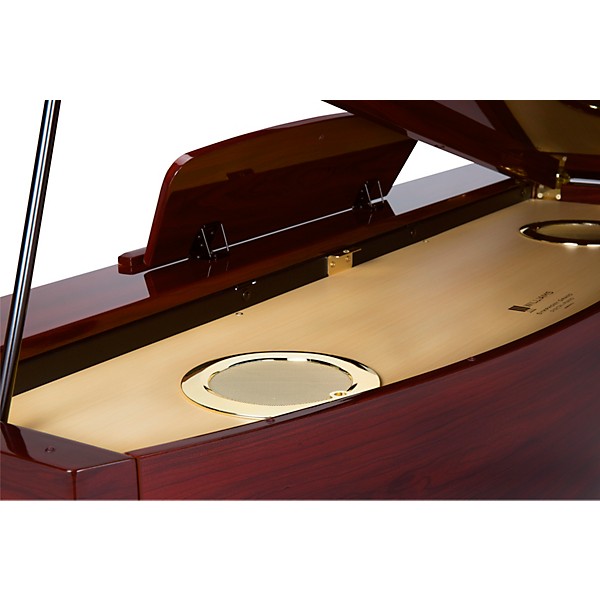 Williams Symphony Grand Digital Piano With Bench Mahogany Red