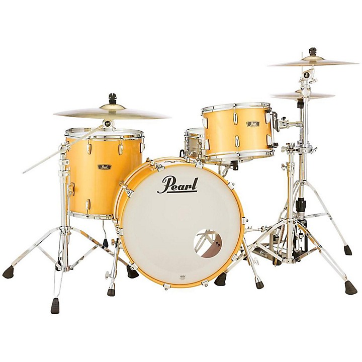 モケットポンスター　pearlドラム　fiberglass shell Pearl 1980s Fiberglass Shell 26x16 Bass Drum (Green Sparkle